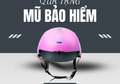 Mũ bảo hiểm in logo thương hiệu làm quà tặng giá tận xưởng