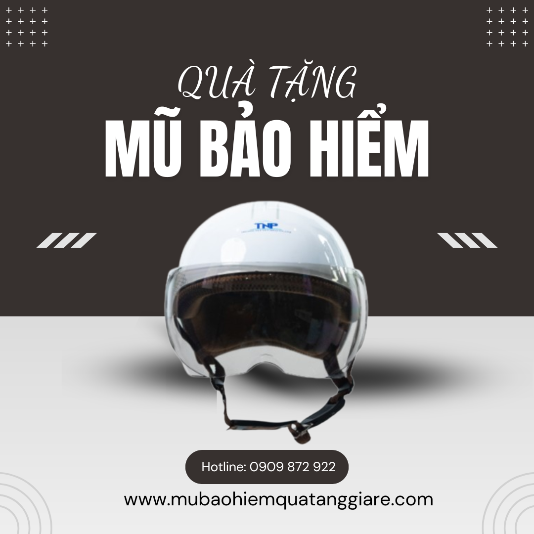 Mũ bảo hiểm thiết kế riêng - Khẳng định thương hiệu của doanh nghiệp