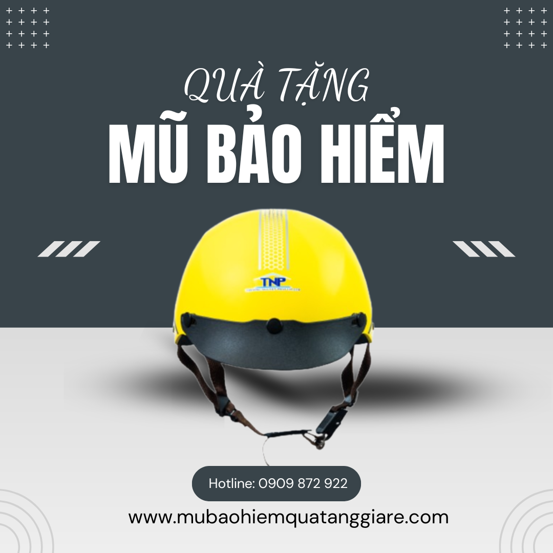 5 lý do doanh nghiệp nên chọn mũ bảo hiểm làm quà tặng quảng cáo