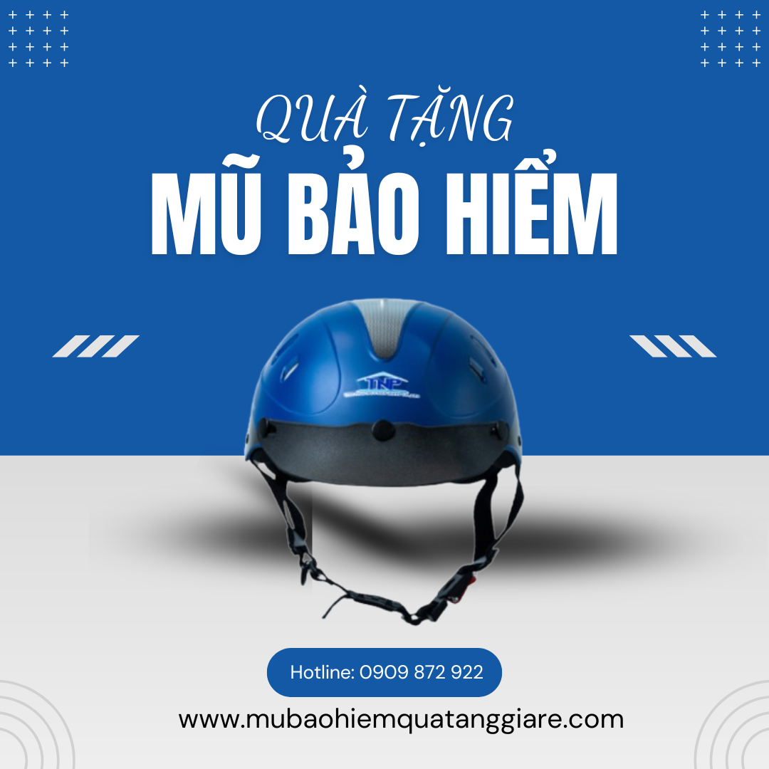 Nên đặt mũ bảo hiểm quà tặng tại các xưởng uy tín
