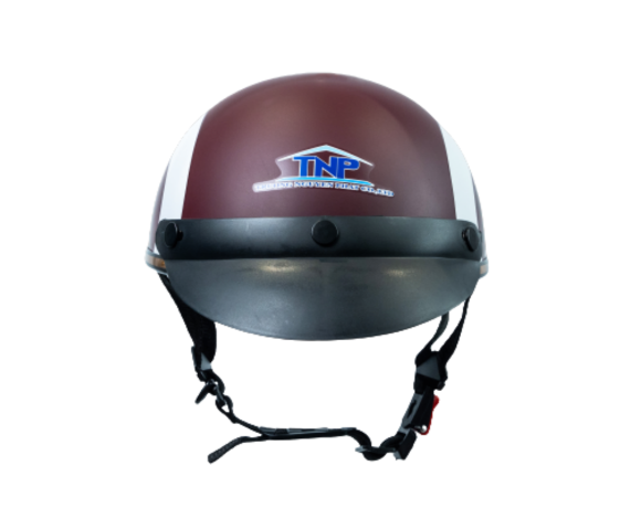 Mũ bảo hiểm TNP 04 Màu Đỏ Mận
