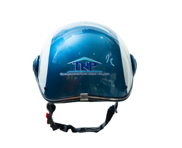 Mũ bảo hiểm TNP 04 - 3 Xanh